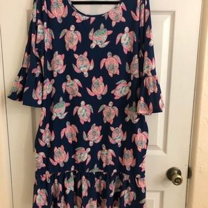 Simply Southern short turtle dress